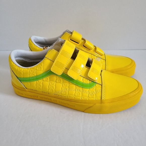 NEW Vans X Haribo Gummy Bear Old Skool V Shoes Size Mens 8 Womens 9.5 Yellow - Picture 3 of 7